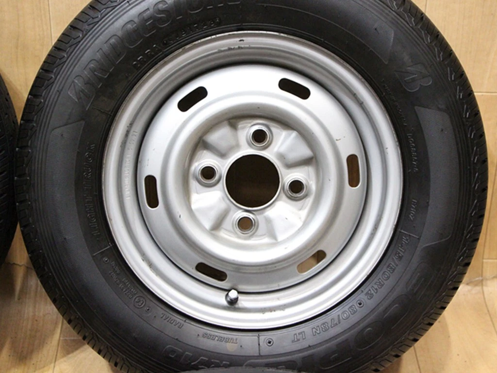 JDM B772 Rare TOPY 12X4J+35 4.0J+35 PCD100 60mm Hub Diameter BS Bridge No Tires - Image 3