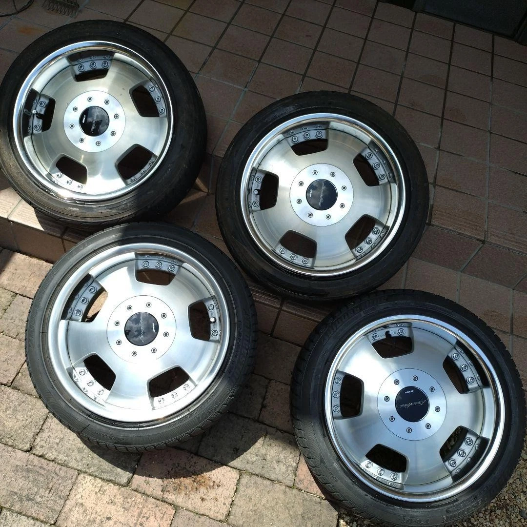 JDM Work Dish Wheels 14 Wheel Set No Tires