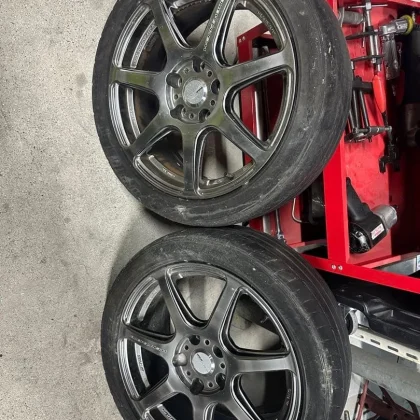 JDM work emotion No Tires