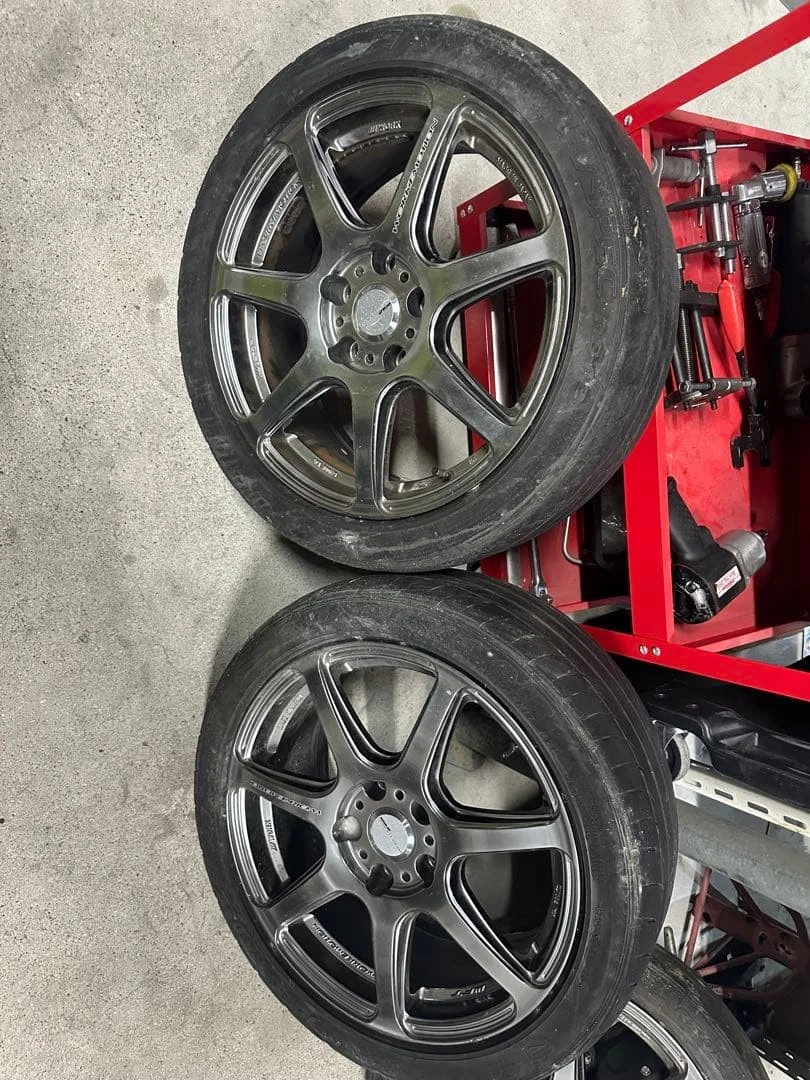 JDM work emotion No Tires