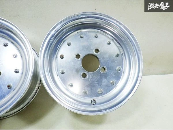 JDM Old car SSR Speedster Mark I 13PCD110 4H 4-hole Measured value 5J No Tires - Image 4