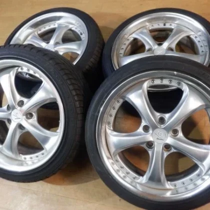 JDM WORK VS-KF 4wheels no tire 8J+38 9+45 5x114.3