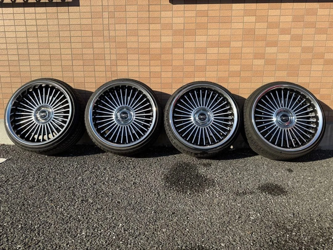 JDM WORK IMMITZ 199.5J+20 10.5J+20 rear tire No Tires