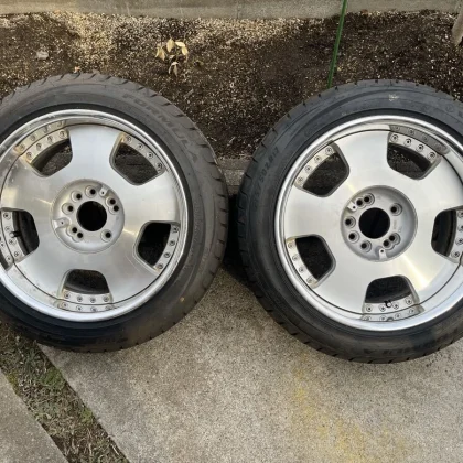 JDM SSR Vienna Dish 174H 5H 114.3 8.5J +30 9.5J +30 Center Cap Tire 21 No Tires