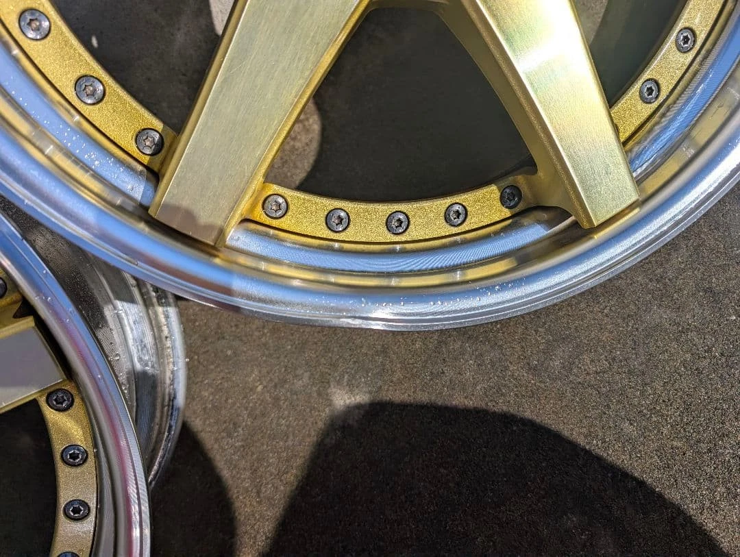 JDM WORK Gist Imperial Gold 19-inch No Tires - Image 4