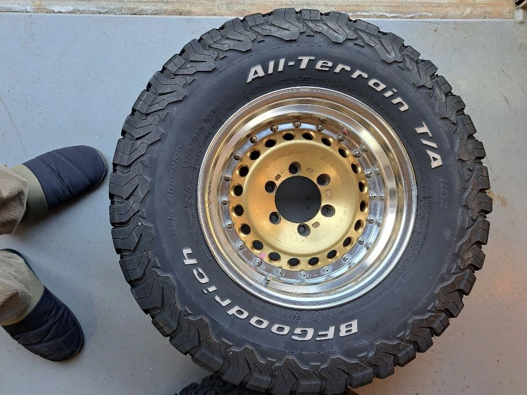 JDM Watanabe Speedster Hilux Surf No Tires - Image 2