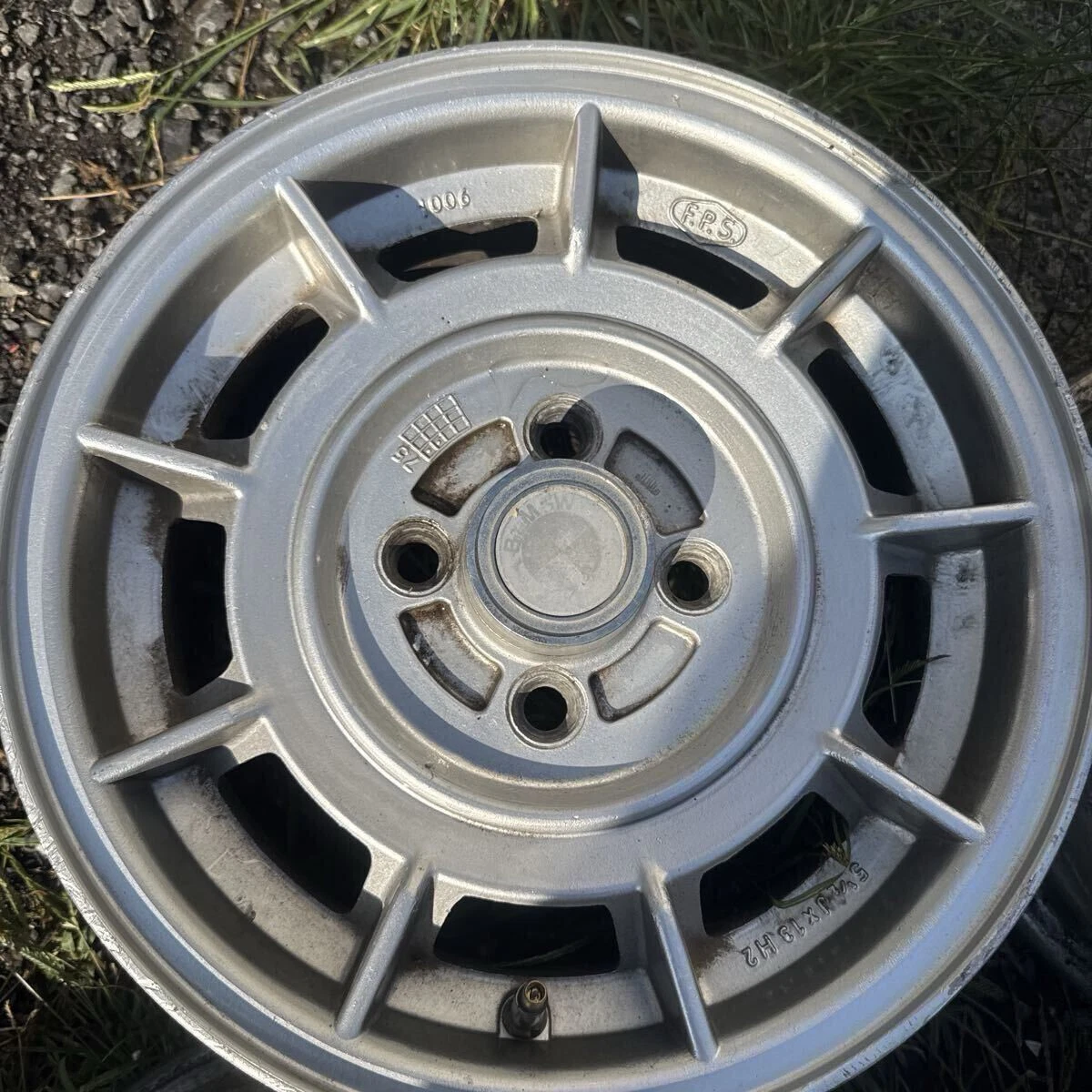 JDM BMW 2002 F.P.S. Wheels 13-inch 5.5 4-Pack 5.5" x 13" H2 Vintage Ra No Tires - Image 4