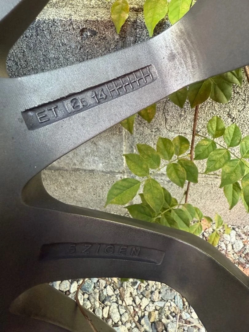 JDM 5ZIGEN / 18 inch 10j / 265/35R18 No Tires - Image 6