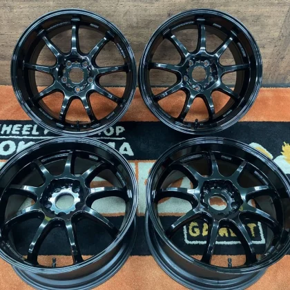 JDM Wheels only set of 4. WORK EMOTION D9R wheels 188.5J +38 offset 11 No Tires