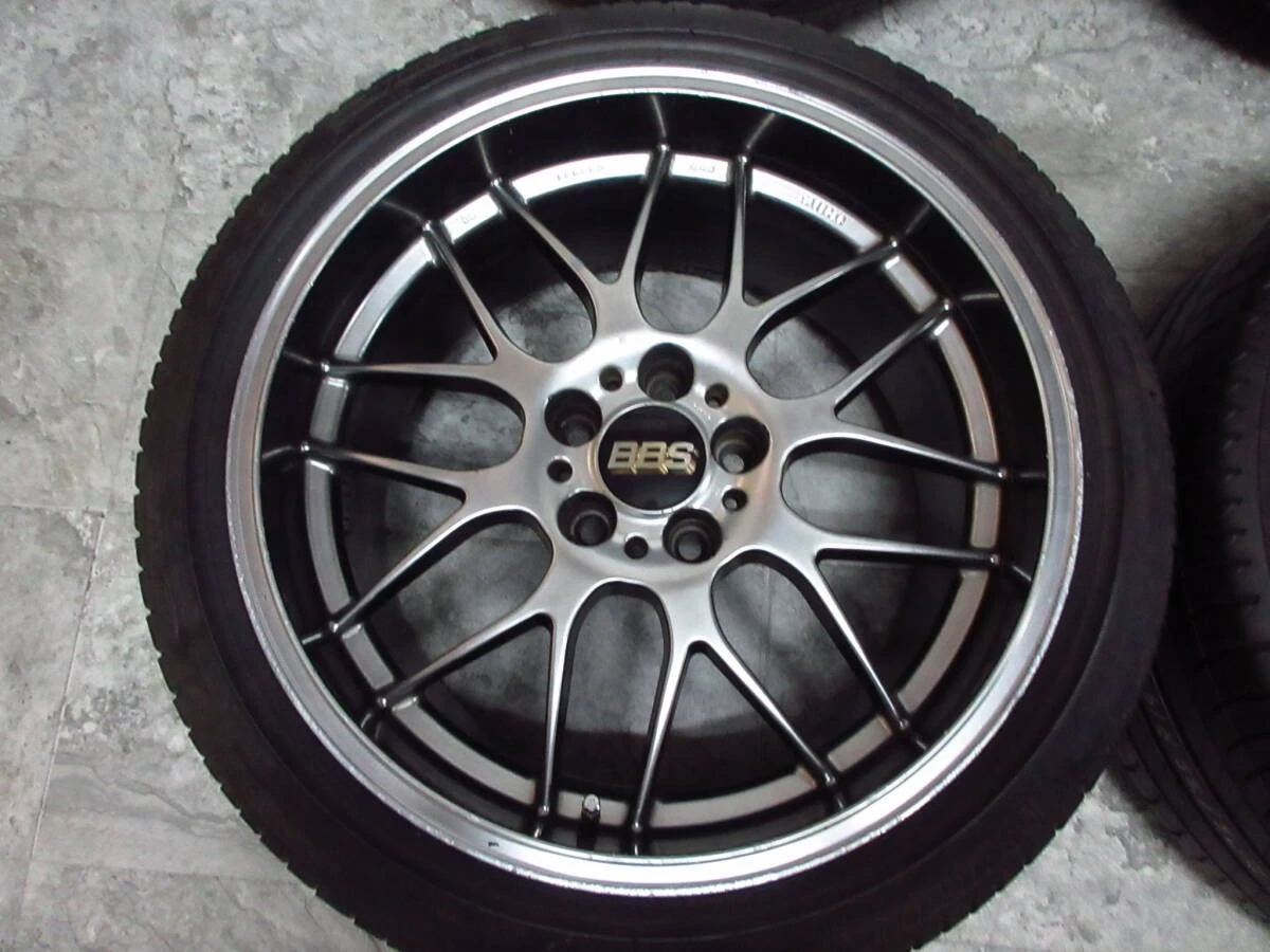 JDM BBS RG-R 18 19BMW E46 M3 E36 Z3 E85 E86 Z4 E90 E91 E92 M3 E93 F30 No Tires - Image 4