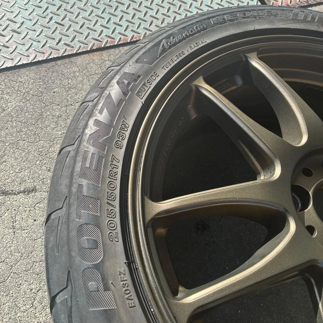 JDM WORK workemotion extreme 17 inch No Tires - Image 4