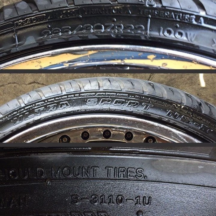 JDM Haute Couture 22-inch tire set pickup required No Tires - Image 6