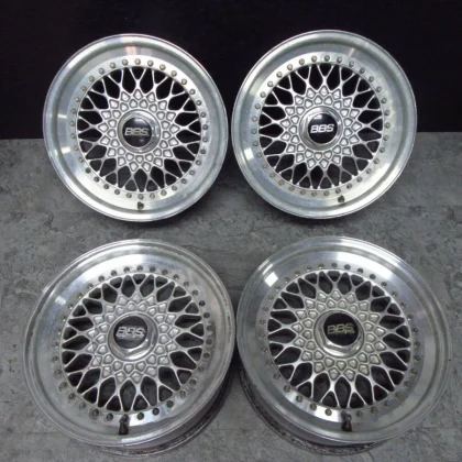 JDM BBS RS BMW 16E21 E23 E24 E28 E31 E32 E34 E36 E30 M3 M5 outside car No Tires