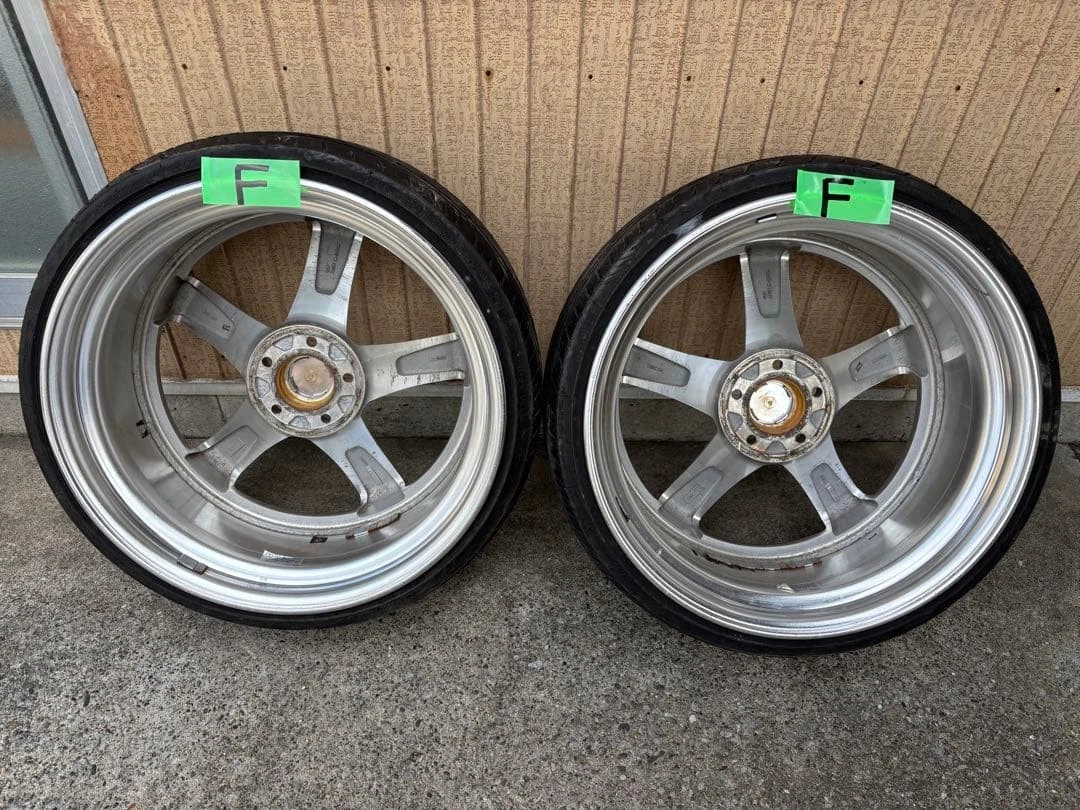 JDM WORK Gist ST2 20-inch wheel and tire set No Tires - Image 6