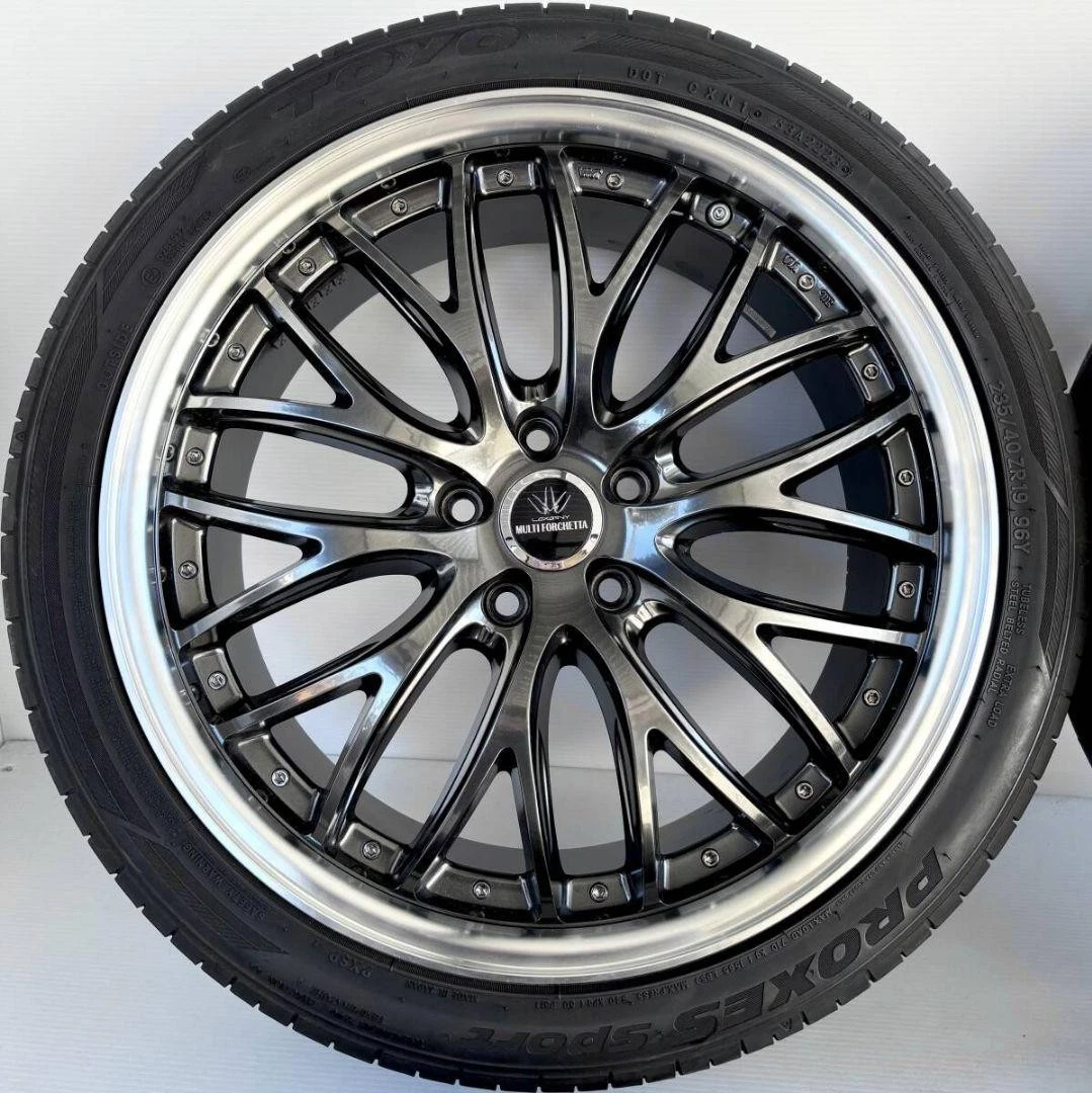 JDM 632 Roxani Multi Forchetta MS3crown 19 Mesh No Tires - Image 2