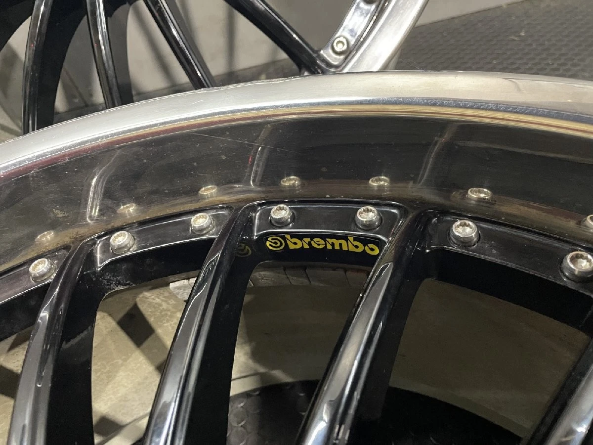 JDM HAMANN Herman Aftermarket Wheels 224Book 10.5J5HPCD120+40 Black De No Tires - Image 7