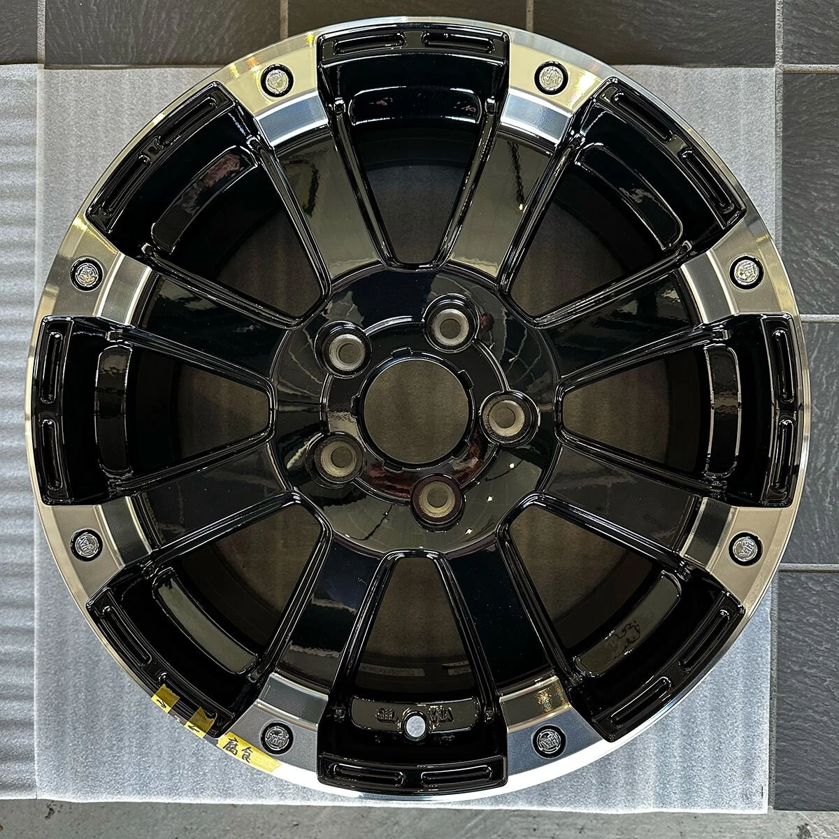 JDM AME Aluminum Wheel Set of 4 for PPX DD-V6 167.0J 35 5-114.3 | AME No Tires - Image 8