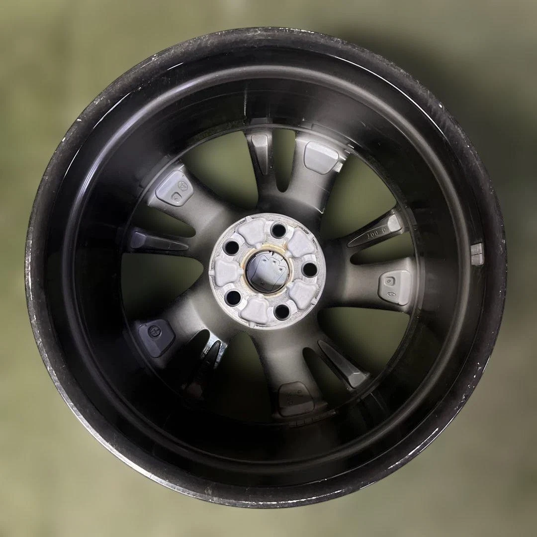 JDM Toyota Crown Athlete 18 Black Finish Genuine Wheels 4-Piece Set No Tires - Image 11