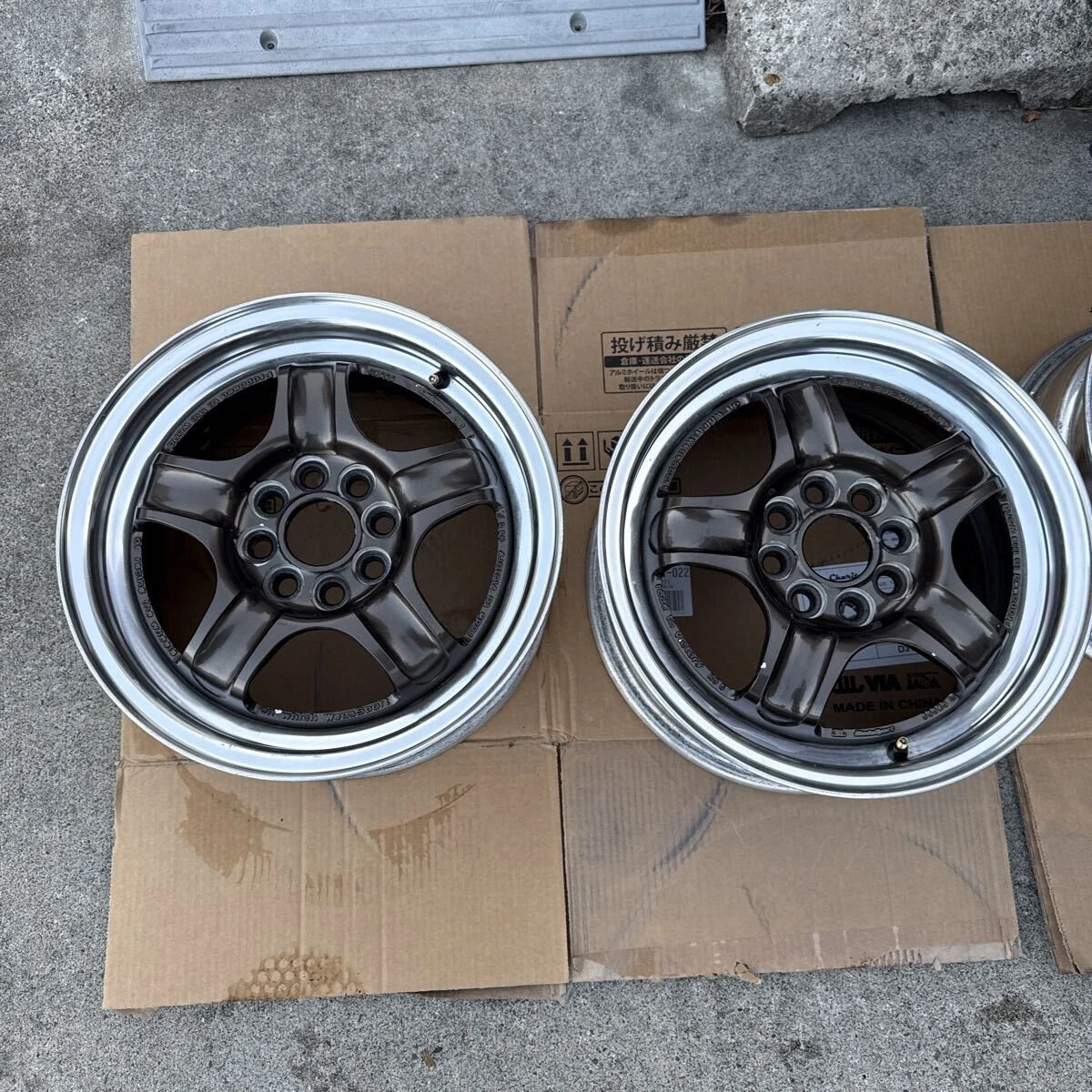 JDM Weds Sport RS-5 14x6J +39 PCD100 4-Book Set for Kei cars No Tires - Image 2