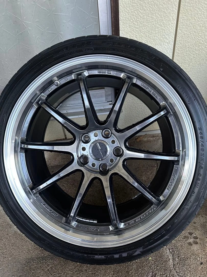 JDM 19 Wheel 4-Book Set WORK EMOTION ZR10 No Tires - Image 5
