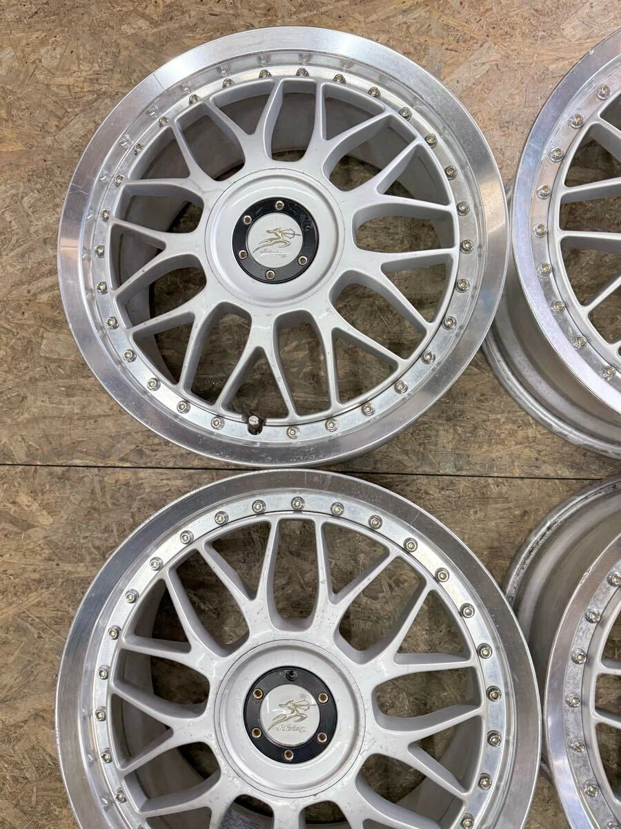 JDM Rare RAYS SEBRING GT-X 178J+42 PCD 114.3 5-lug 5H Discontinued for No Tires - Image 3