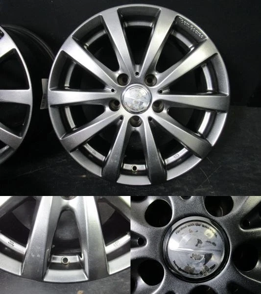 JDM Topy Industries Team Sparco Ballare 7J-16+38 112 Bridgestone Bridg No Tires - Image 4