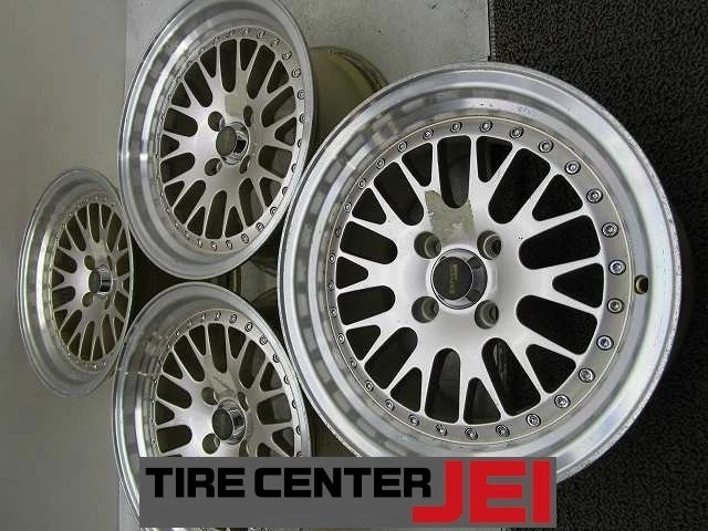JDM Used 15BMS 8J+20 100mm Aluminum Wheels for Roadster/Civic Set of 4 No Tires