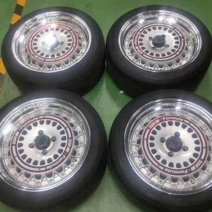 JDM SSR Aero Mesh 16/4H/100/7.5J Wheels 4Book No Tires