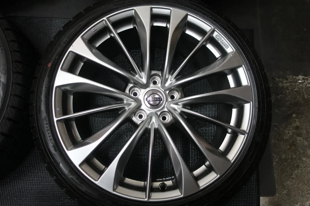 JDM Yokohama studless tires clean condition for Nissan Skyline V36 typ No Tires - Image 5