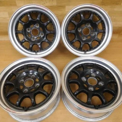 JDM 14-980Lightweight Sprint Heart CP-R 15in 6.5J +43DC2 Advan RG SSR No Tires