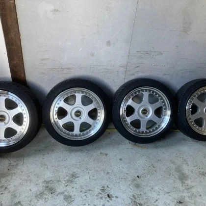 JDM Rare Desmond AutoStrasse 15-inch wheels pcd114.3multi No Tires