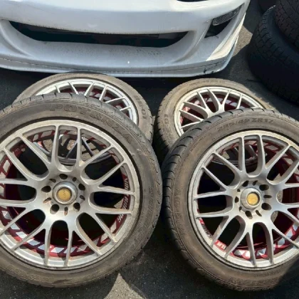 JDM RAYS VOLK RACHING WINNING 8Jx17inch +32 / 9Jx17inch +35 PCD114.3 A No Tires