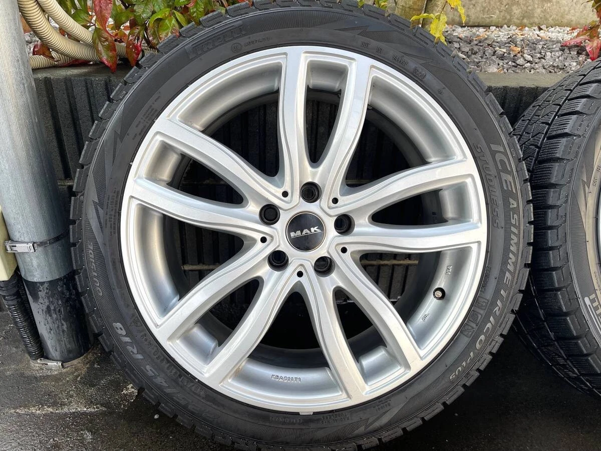 JDM BMW-specific MAK-FAHR 18-inch wheels with PIRELLI high-performance No Tires - Image 2