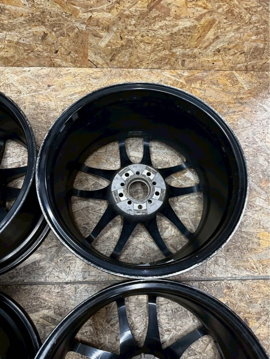 JDM Rare WORK emotion CR kiwami 188.5J+38 9.5J+38 PCD114.3 5-hole 5H S No Tires - Image 9