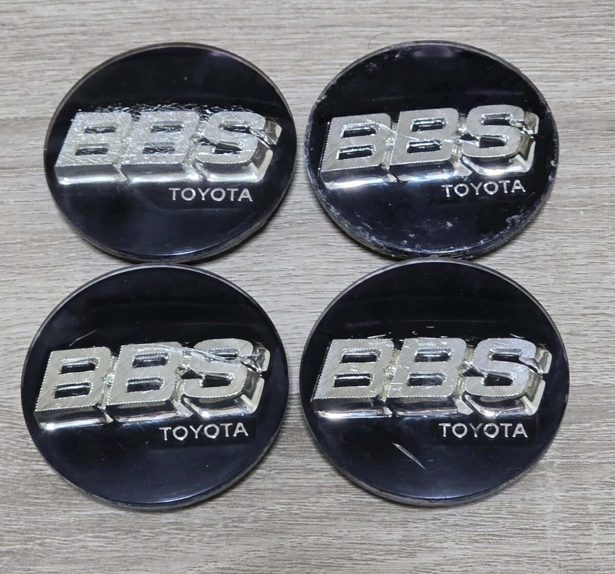 JDM Rare Toyota Genuine BBS Center Caps 70mm for RF LM RG-F RE-L RE-L2 No Tires