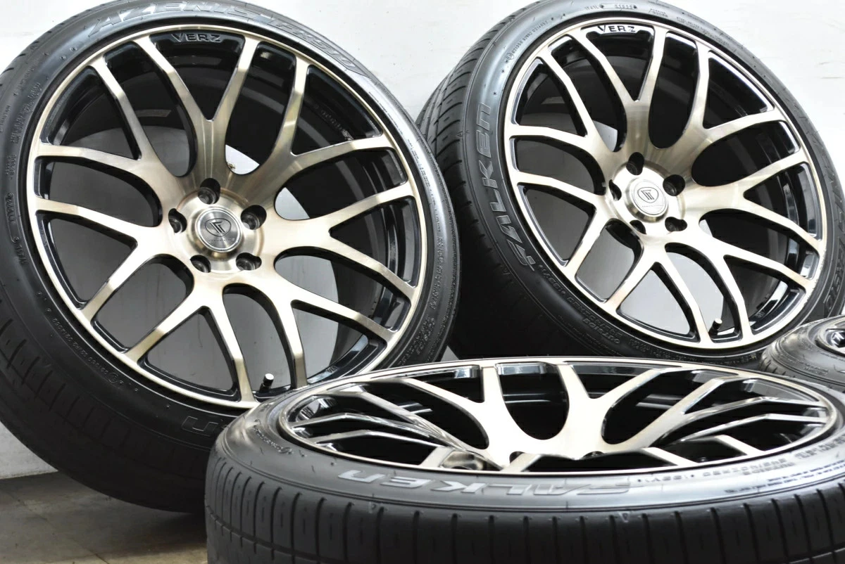 JDM Used 4-Book Set: 209.5J x 20+30 PCD 114.3 245/40ZR20 99Y with Falk No Tires - Image 3