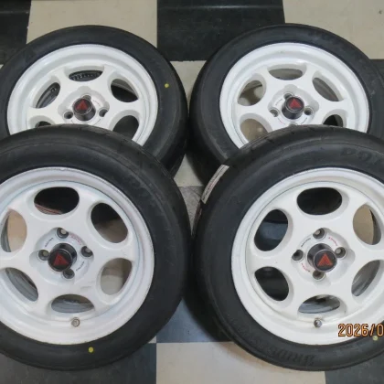 JDM YOKOHAMA ADVAN Racing ARS 15NCP13 Roadster 6J +45 4H100 Used 2012 No Tires