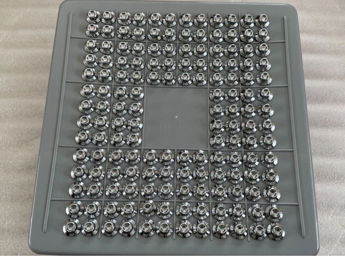 JDM Exquisite Finish BBS RS Genuine Piercing Bolt & Nut Set 152 Books No Tires - Image 2