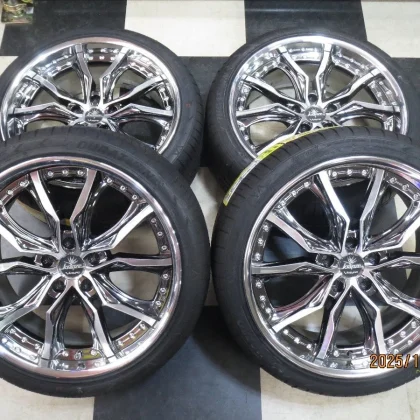 JDM Weds Kranze VERAE 19crown Mark X 8.5J +38 5x114.3 wheels used 2012 No Tires