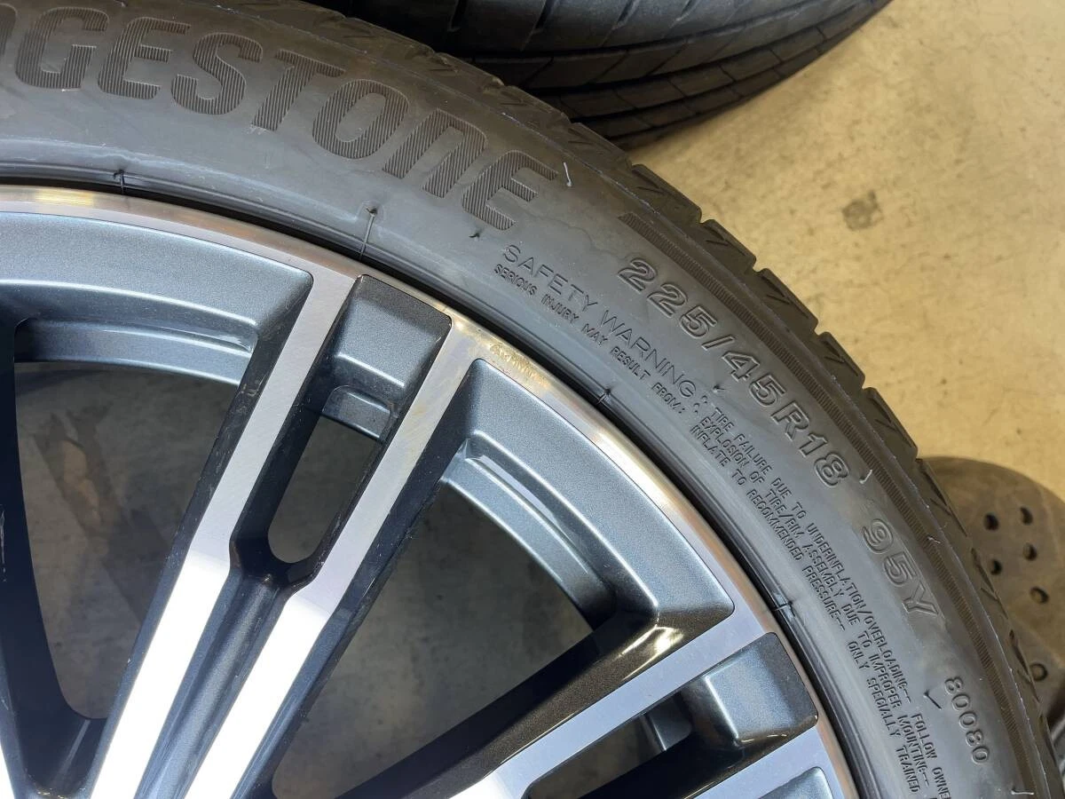 JDM BMW G20 G21 and G22 Genuine Msports BS 18-inch Wheels Set of 4 No Tires - Image 8