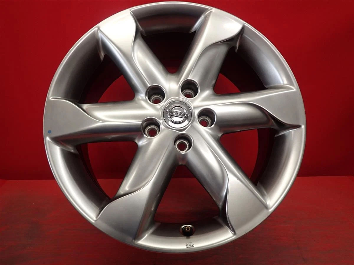 JDM Set of 4 Nissan Villageno Z51 Genuine 6-Spoke Aluminum Wheels Used No Tires - Image 9