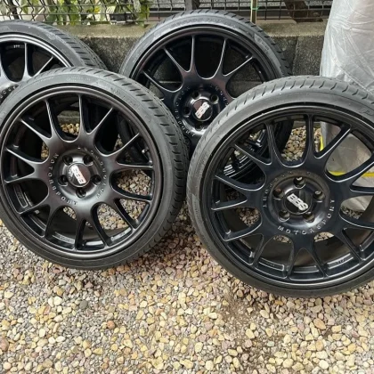 JDM BBS Germany CH-R 19 tires with Pirelli P-Zero set No Tires