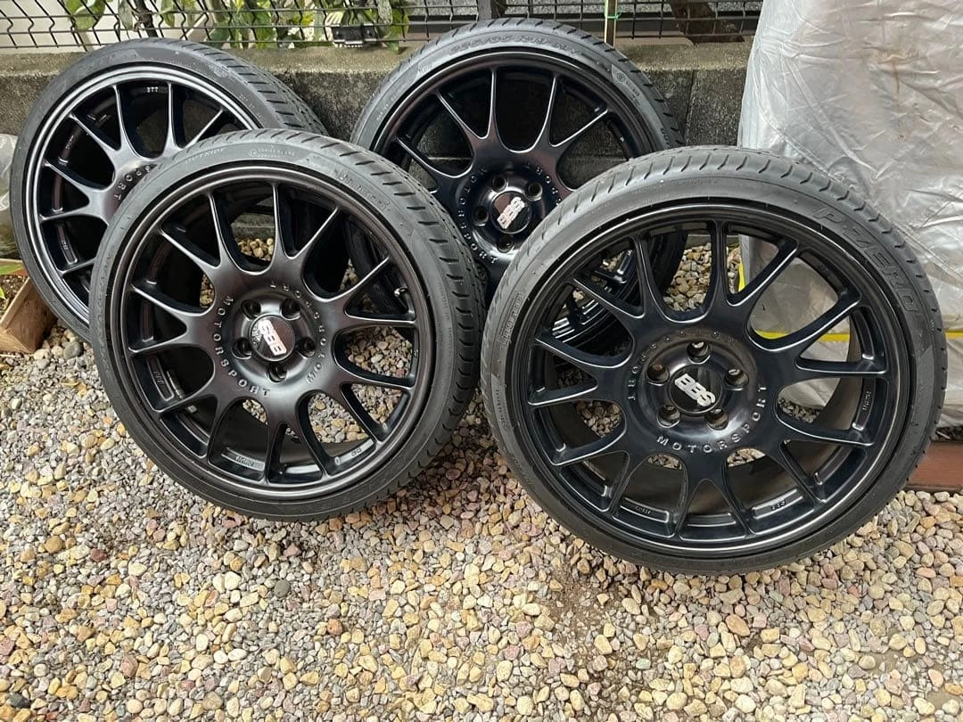 JDM BBS Germany CH-R 19 tires with Pirelli P-Zero set No Tires