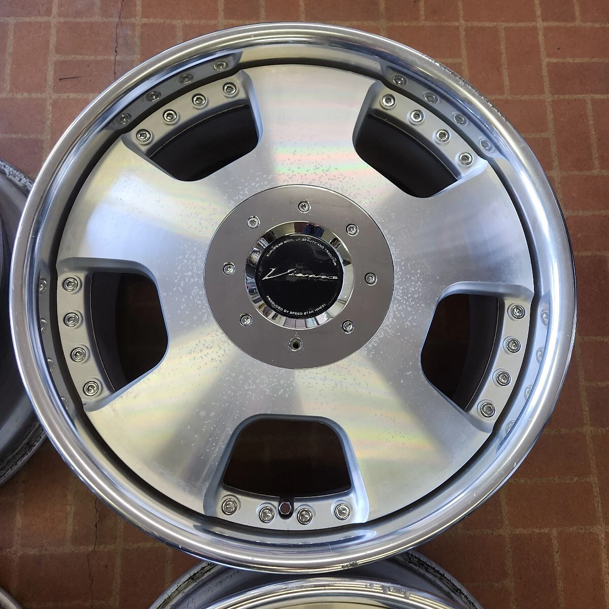 JDM Deep-rim SSR Speedster Vienna DISH 18-inch 8J+49 4/5H-114.3 Used M No Tires - Image 3
