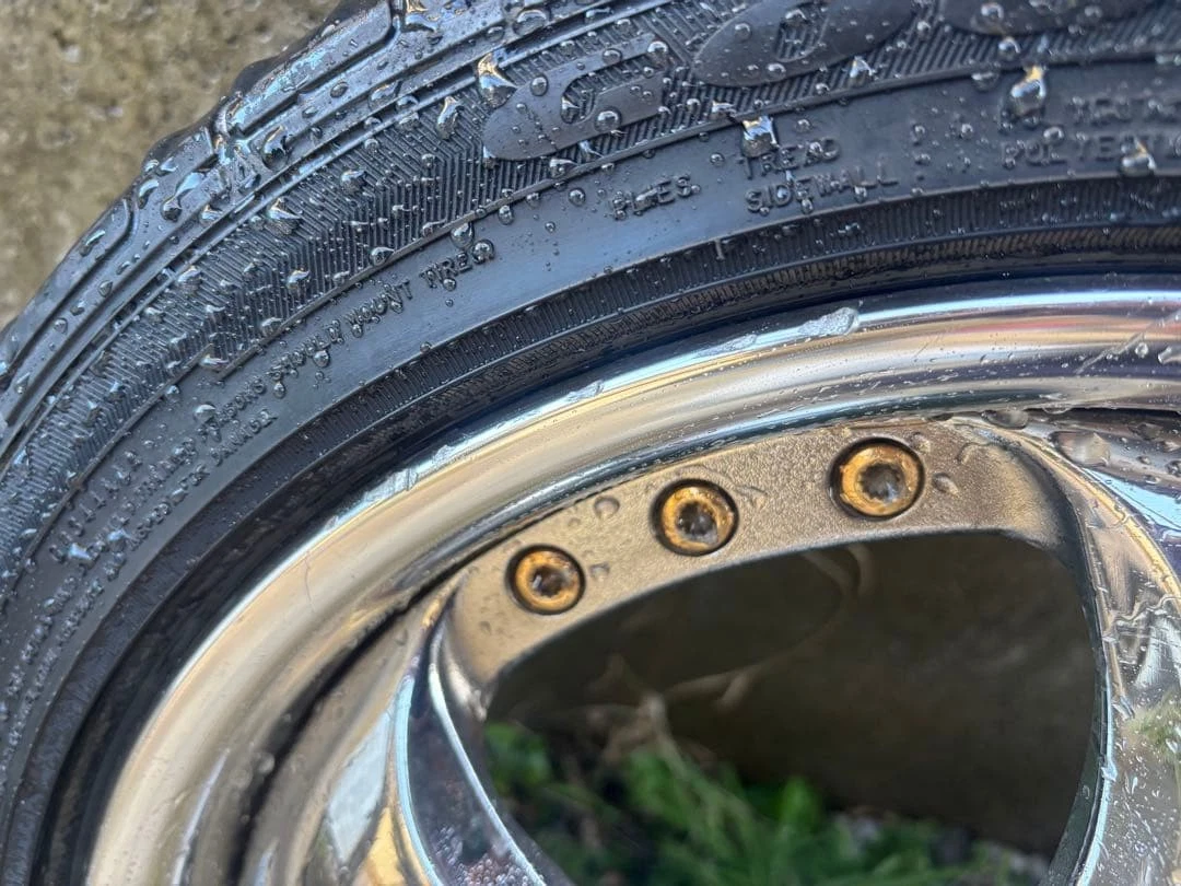 JDM WORK 155 spoke wheels bonus tire set No Tires - Image 7