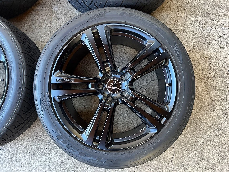 JDM Carlsson JWL Stamped 4-Book Set of 22 Wheels and Tires for Mercede No Tires - Image 7