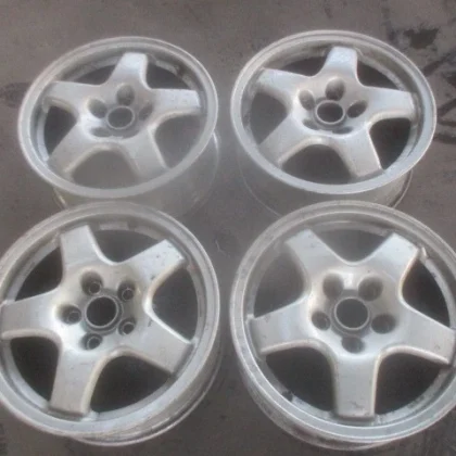 JDM Nissan HCR32 Skyline Genuine 16-inch Aluminum Wheels No Tires