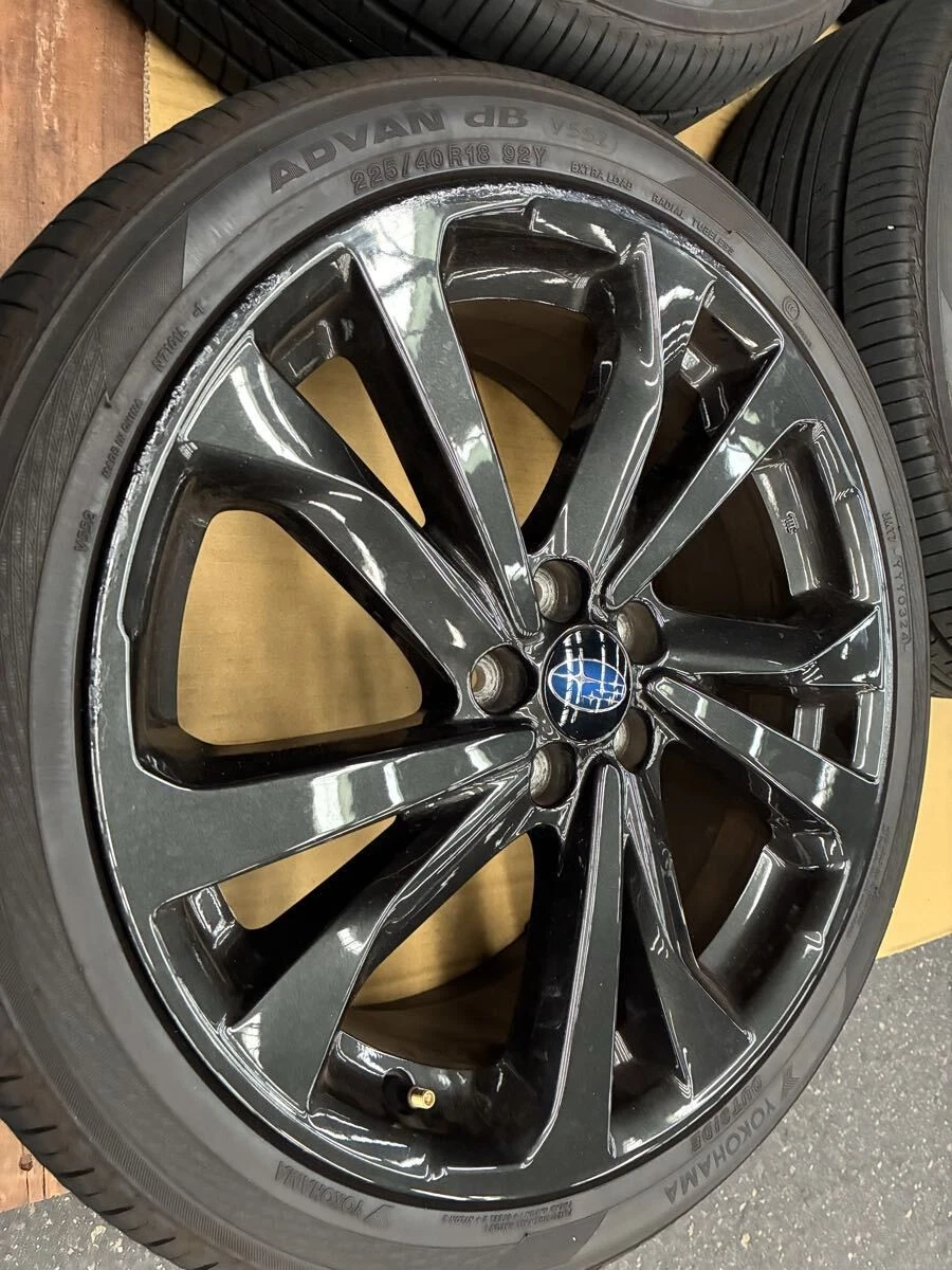 JDM Subaru Impreza Sports STI Sports genuine 18 tire and wheel No Tires - Image 3