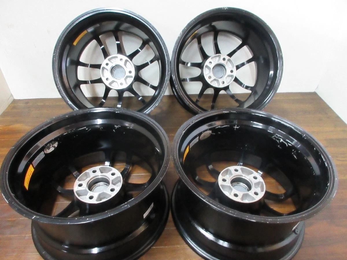 JDM ・ Enkei PF01EVO 17in 9.5J +12 5-hole PCD114.3 wheels for custom ca No Tires - Image 10