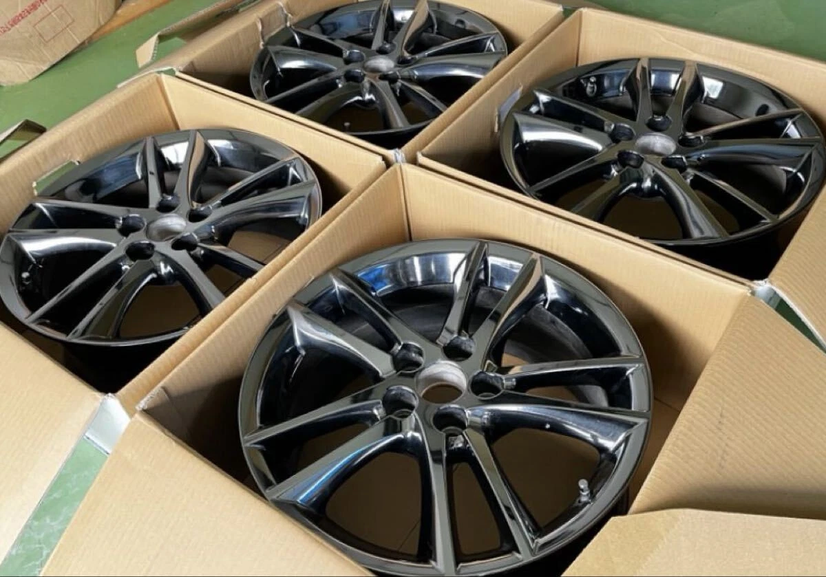 JDM IS Sputtering Rare Lexus IS F Sports Wheels Genuine 18x8.5j +50 2B No Tires